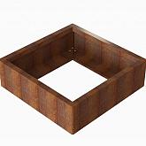 CortenBloembak Module+ 90x90x28 cm