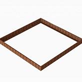 CortenBloembak Module+ 360x360x28 cm