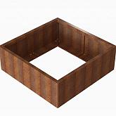 CortenBloembak Module+ 120x120x42 cm