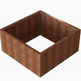 CortenBloembak Module+ 120x120x56 cm