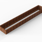 CortenBloembak Module+ 60x360x28 cm