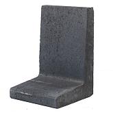 L-element zwart 60x40x40cm