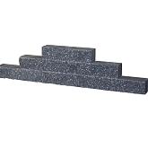 Splitblok Noors Antraciet 38x9x9cm