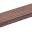 O.H. Opsluiting Roodbruin 100x20x5cm