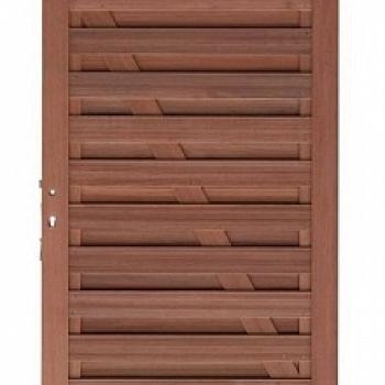 keruing elegant poort 14 100x180cm incl. slot en aanslaglat