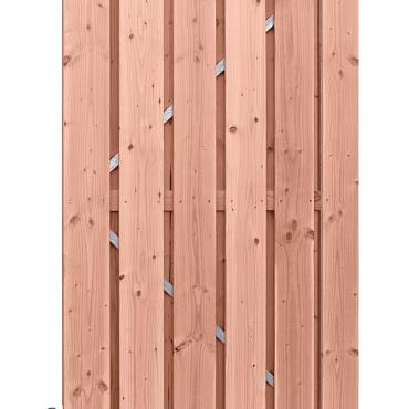 douglas plankendeur geschaafd blank 1 6x14 stalen frame 100x195cm