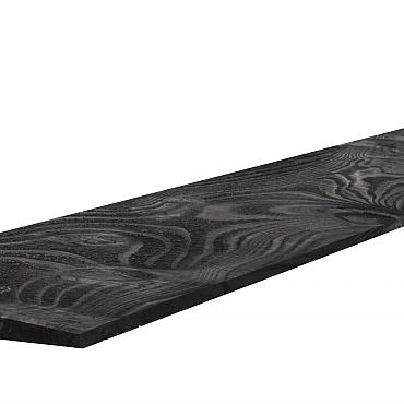 zweeds rabat zwart gespoten vuren 1 1 2 5x19 5x400cm