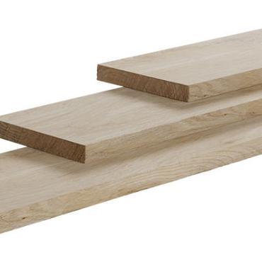 eiken plank fijnbezaagd 300x2x20cm