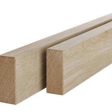eiken balk geschaafd glad 300x6x14cm