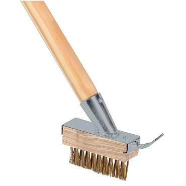 onkruidborstel met houder en steel