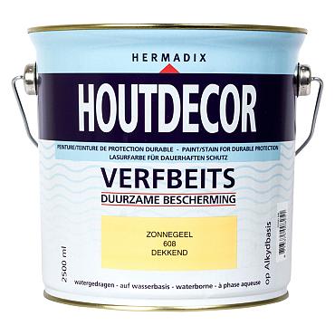 houtdecor 608 zonnegeel 2500ml