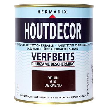 houtdecor 610 bruin 750ml
