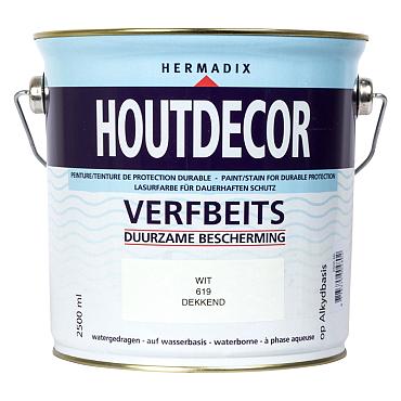 houtdecor 619 wit 2500ml