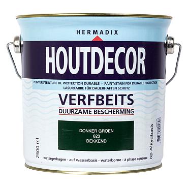 houtdecor 623 donker groen 2500ml