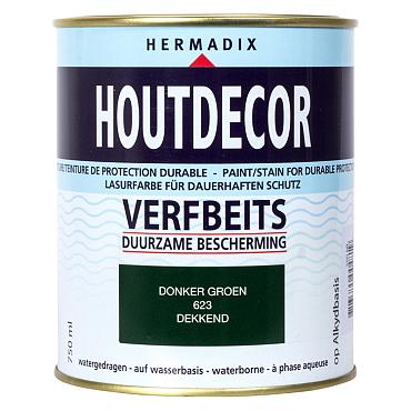 houtdecor 623 donker groen 750ml