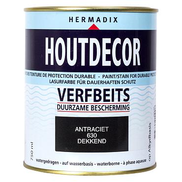 houtdecor 630 antraciet 750ml