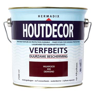 houtdecor 633 wijnrood 2500ml