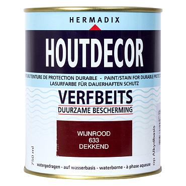 houtdecor 633 wijnrood 750ml