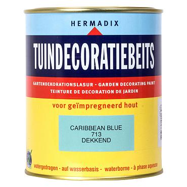 tuindecoratiebeits 713 caribbean blue 750ml