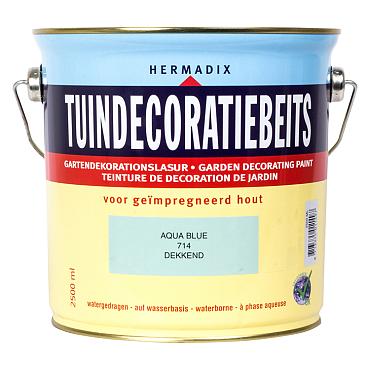 tuindecoratiebeits 714 aqua blue 2500ml