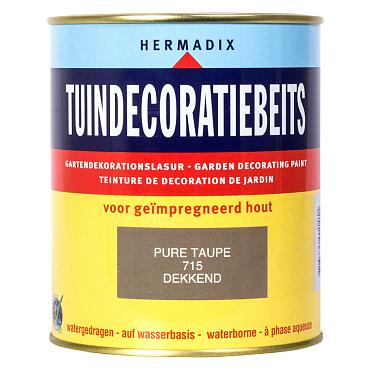 tuindecoratiebeits 715 pure taupe 750ml