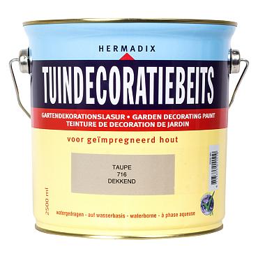 tuindecoratiebeits 716 taupe 2500ml