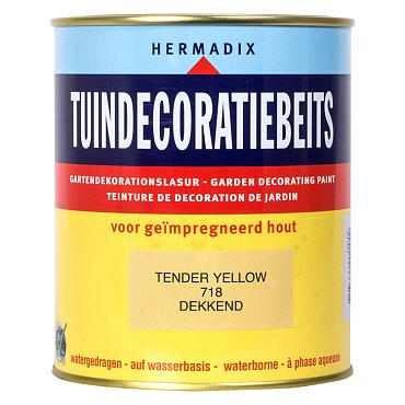 tuindecoratiebeits 718 tender yellow 750ml