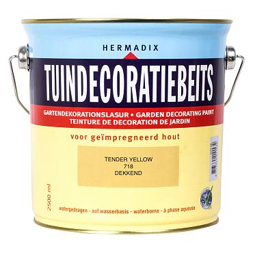 tuindecoratiebeits 718 tender yellow 2500ml