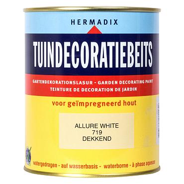 tuindecoratiebeits 719 allure white 750ml