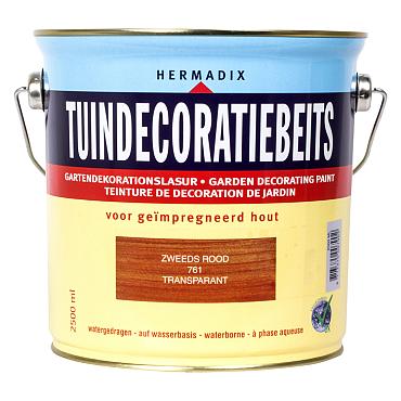 tuindecoratiebeits 761 zweeds rood 2500ml