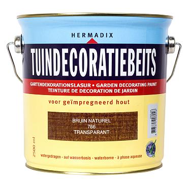 tuindecoratiebeits 766 bruin 2500ml
