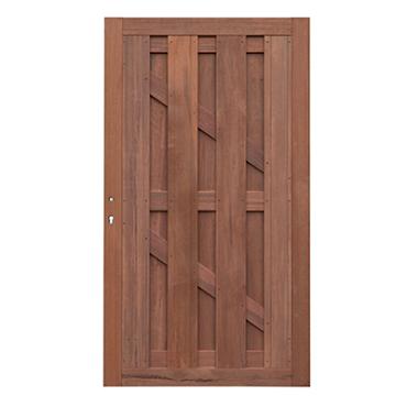keruing charmant poort 20 100x180cm incl. slot en aanslaglat