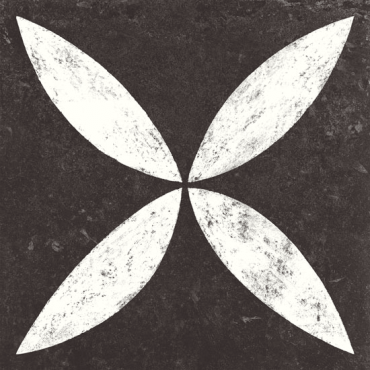 vtw solostone belgian stone flower white 70x70x3 2cm
