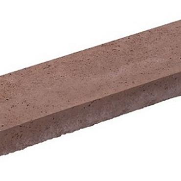 o.h. opsluiting roodbruin 100x20x5cm