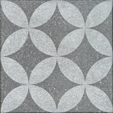 geoproarte flowers dark flower 60x60x4cm