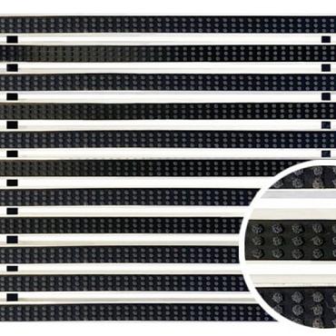 aco schoonlopermat cassetteborstel 100x50cm