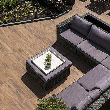 keramiek woodlook mahony 40x120x2cm