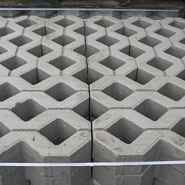 grasbetontegel 40x60x10cm grijs