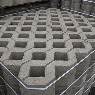 grasbetontegel 40x60x10cm grijs