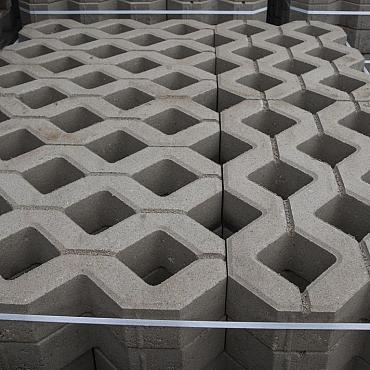 grasbetontegel 40x60x10cm grijs