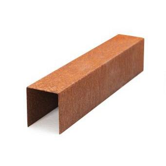 betotop cortenstaal afdekrand 5 b x5 5 h cm 200cm