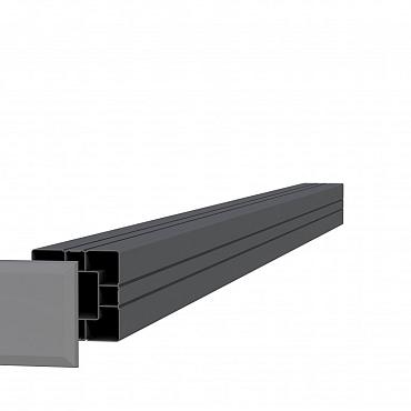 aluminium paal antraciet 8 4x8 4x185cm