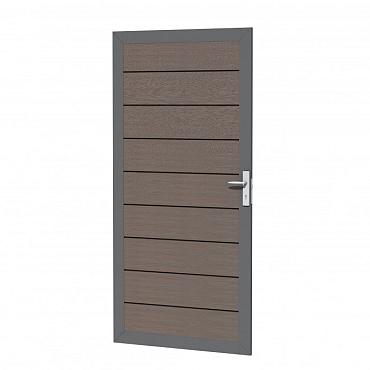 composiet deur bruin 183x93cm uitlopend 2024 