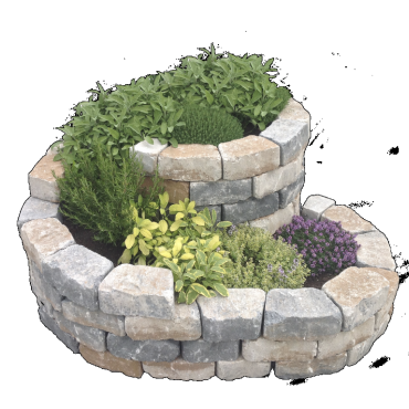 kruidenspiraal kilimanjaro