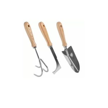 tuinset 3 delig metaal hout