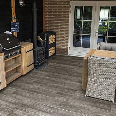 keramiek woodlook bricola grey 30x120x2cm