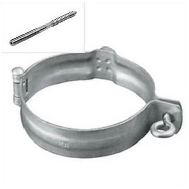 80mm ophangbeugel met pen hwa verzinkt