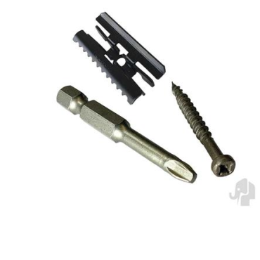 montageset eva last clip staal hulk t.b.v. i series apex 125st incl. schroeven en bit