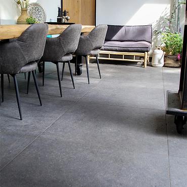 solido ceramica bluestone black 90x90x3cm