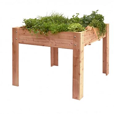 douglas minigarden op poten blank 100x100x80cm